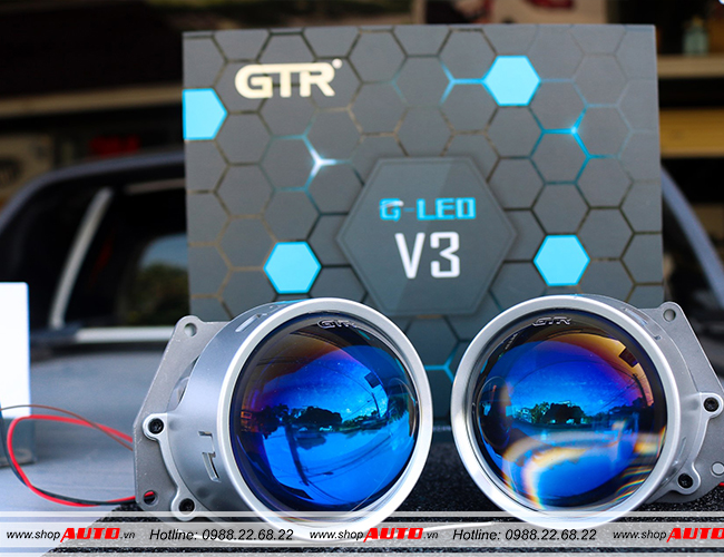 Bi GTR G-Led V3 cho xe ô tô