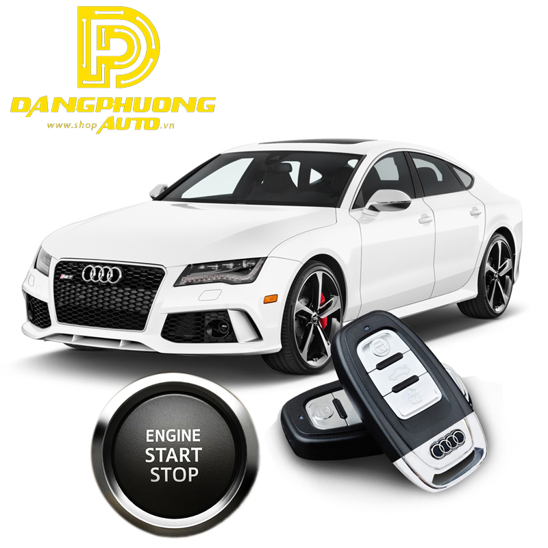 Đề nổ từ xa Engine Start Stop Smart Key Audi