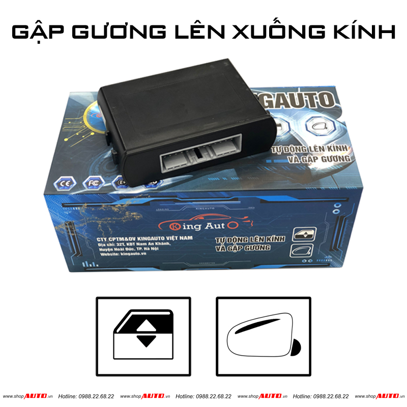 Gập gương lên kính tự động xe Mazda 3 giá rẻ tại hà nội, tp hcm