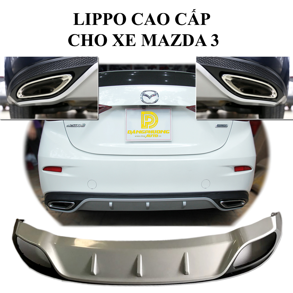 Độ lippo cao cấp cho xe Mazda 3 2014 - 2018 kiểu Mercedes giá rẻ