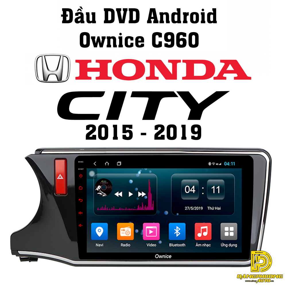 [1] Màn DVD Ownice C960 cho xe Honda City, Màn DVD ô tô