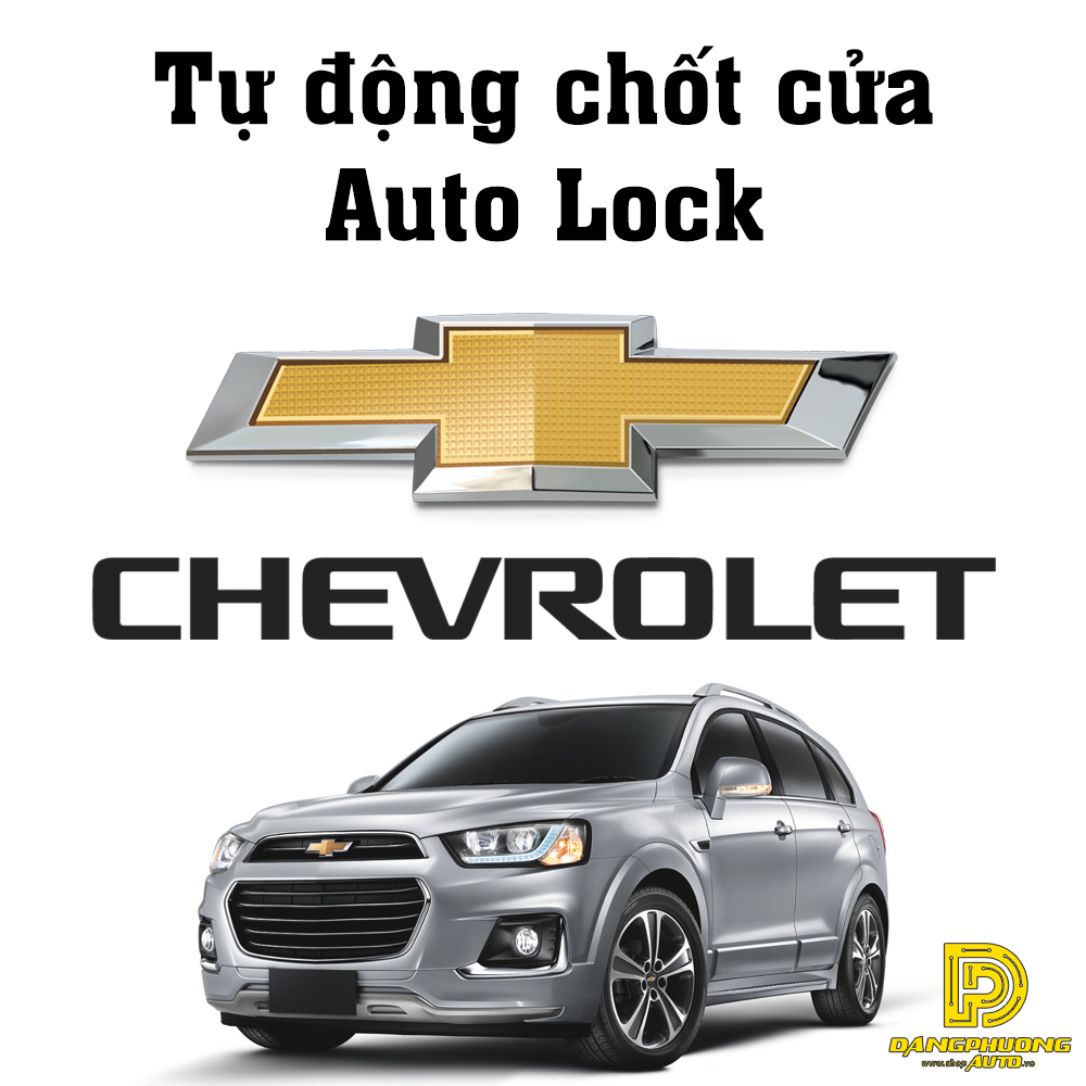 Tự động chốt cửa auto lock relock cho dòng xe chevrolet giá rẻ