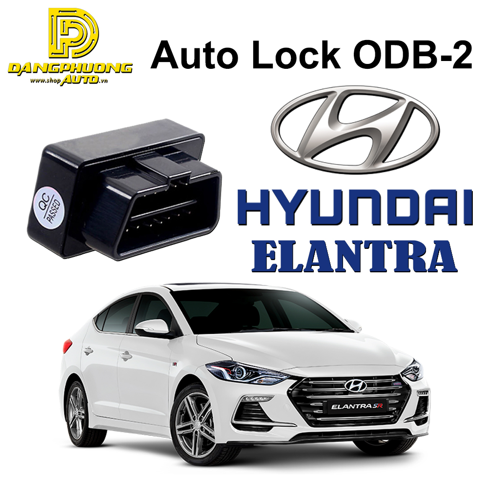 Thiết bị tự động chốt cửa cho xe ô tô Hyundai Elantra AT (2013 - 2016) chính hãng.