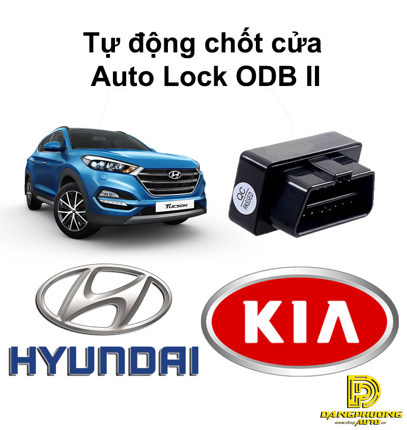 Tự động chốt cửa xe ô tô dòng KIA/Hyundai giá rẻ tại Hà Nội.