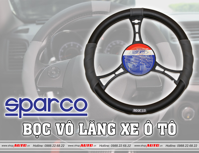 Bọc vô lăng sparco 1103S