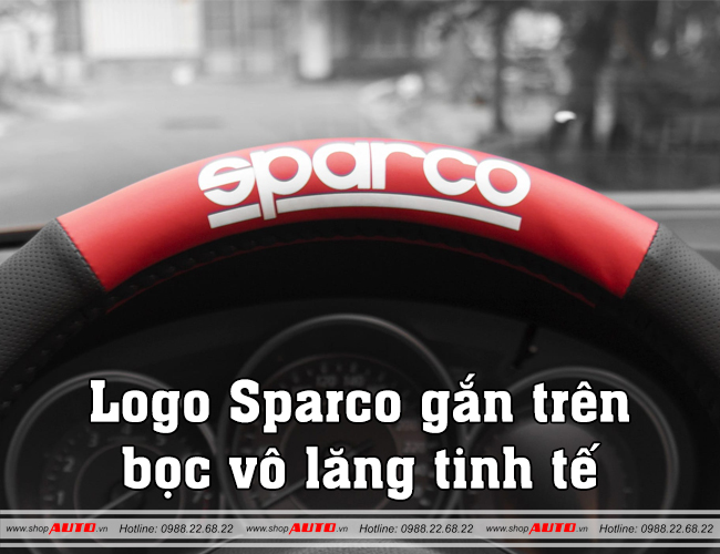 Bọc vô lăng ô tô Sparco 1111RS