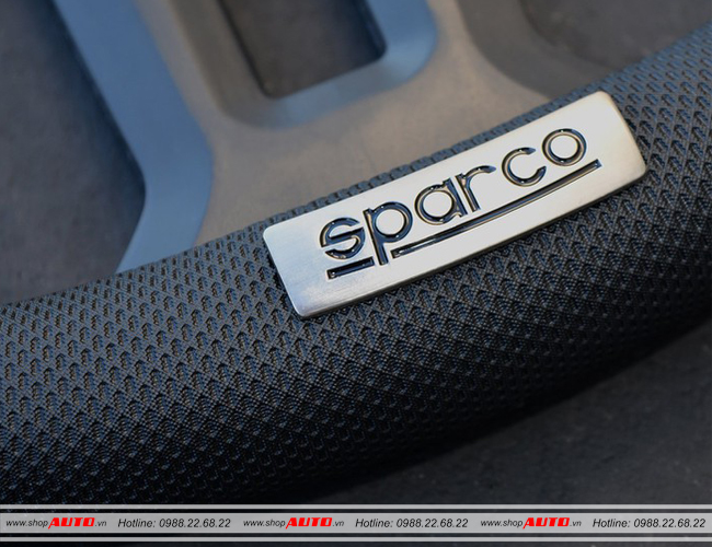 Bọc vô lăng sparco 1113BK