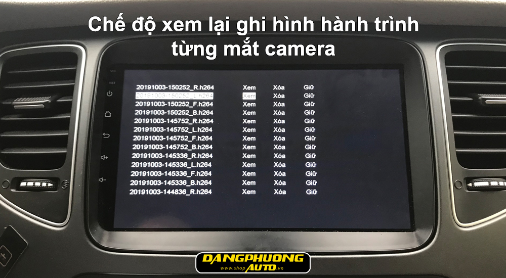 Camera 360 độ cho xe hơi Kia Rondo