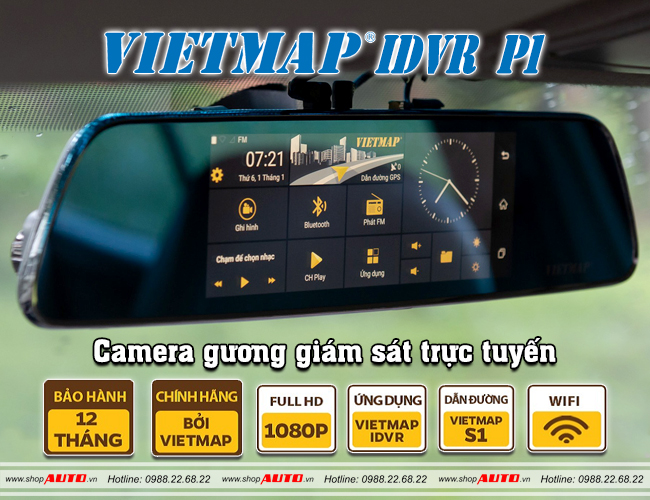 Camera hành trình Vietmap IDVR P1