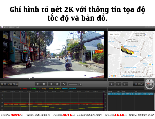 Camera hành trình Vietmap K9 Pro