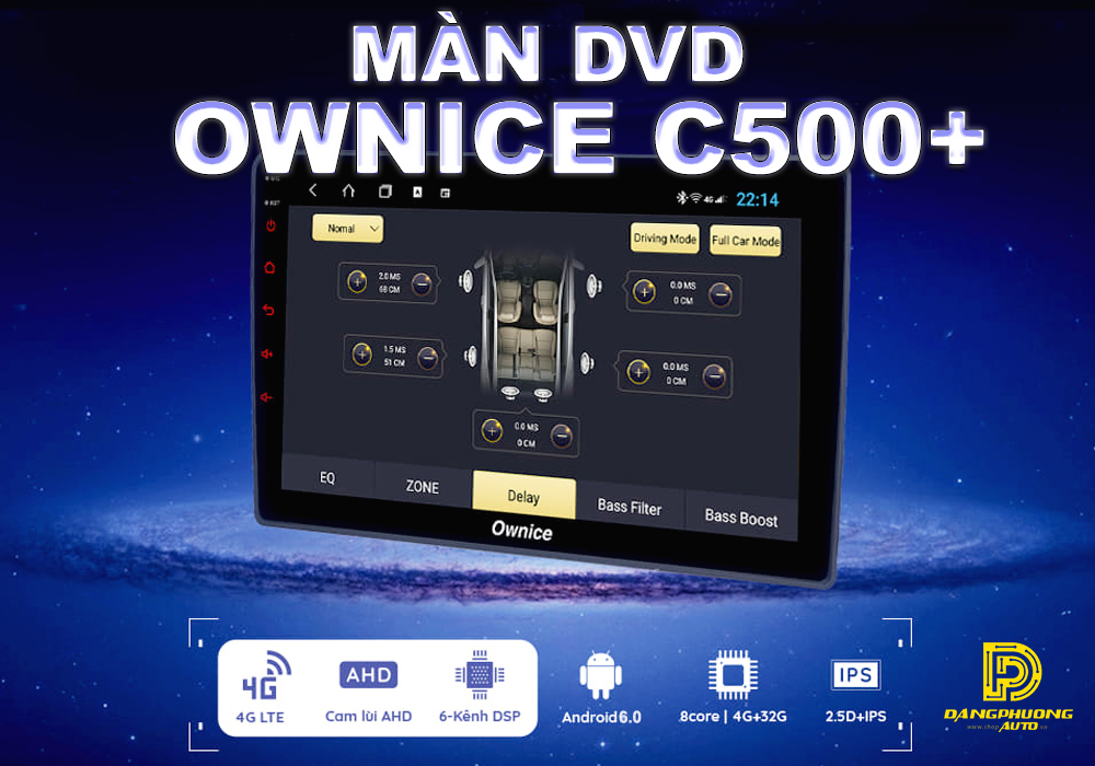 Đầu DVD Android Ownice C500+ cho ô tô