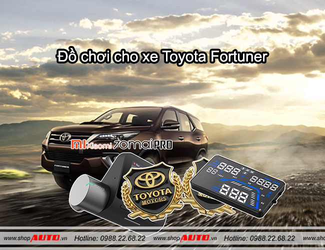 Đồ chơi cho xe Toyota Fortuner