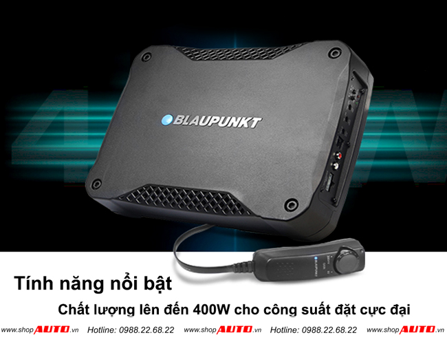 Tính năng loa Sub Bass siêu trầm BLAUPUNKT XLF 180A