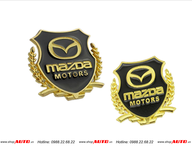 Huy hiệu logo xe hơi MAZDA