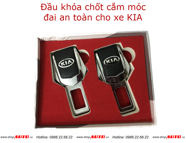 Đầu khóa chốt cắm móc đai an toàn cho xe KIA Morning