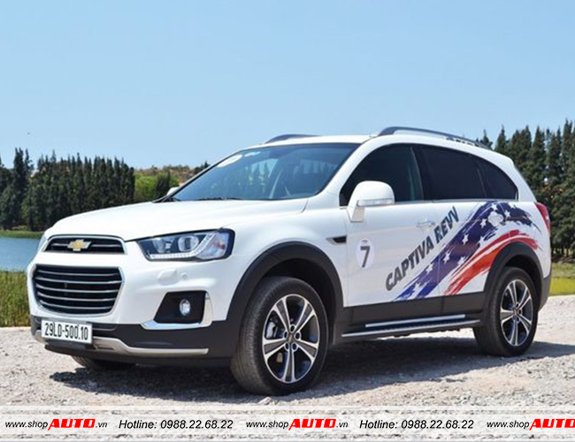 Ngoại thất xe Chevrolet Captiva