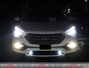 Độ đèn bi gầm GTR Xenon cho xe Hyundai Santafe