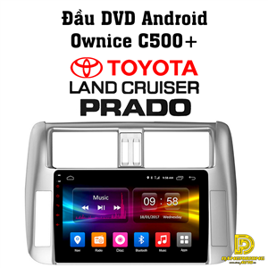 Đầu màn hình DVD Ownice C500 cho xe Toyota Prado