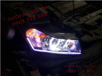 Độ đèn pha Led nguyên bộ cho Daewoo Lacetti