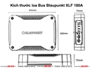 Loa Sub Bass siêu trầm BlauPunkt XLf 180A xe ô tô