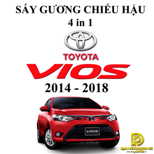 Sấy gương chiếu hậu cho xe ô tô Toyota Vios 2014 - 2018