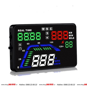 Thiết bị hiển thị tốc độ lên kính lái xe ô tô HUD Q7 cho xe Mazda CX9