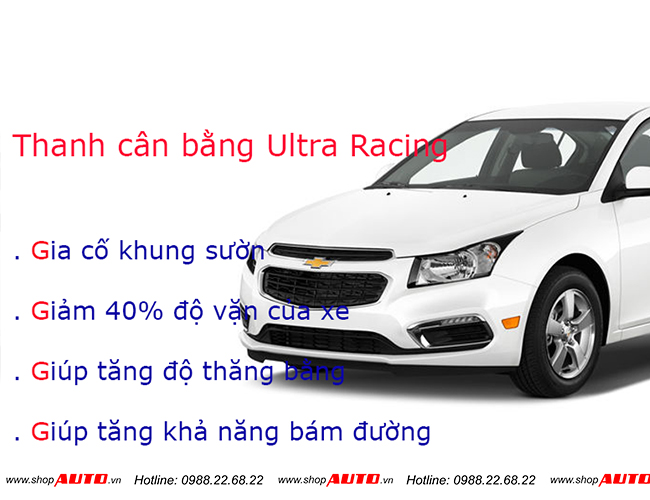 Tác dụng của thanh cân bằng Ultra Racing