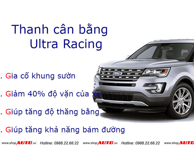 Thanh cân bằng ultra racing cho xe Ford