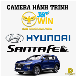 Camera 360 độ ô tô owin cho xe Hyundai Santafe